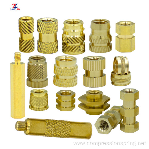 round long brass connector cap coupling ring nut